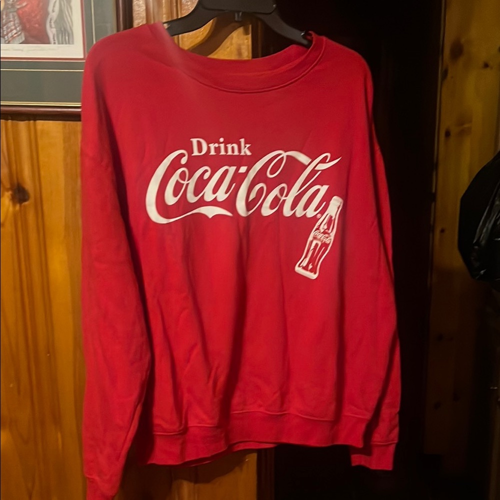 Coca Cola Red Sweatshirt and sweatpants